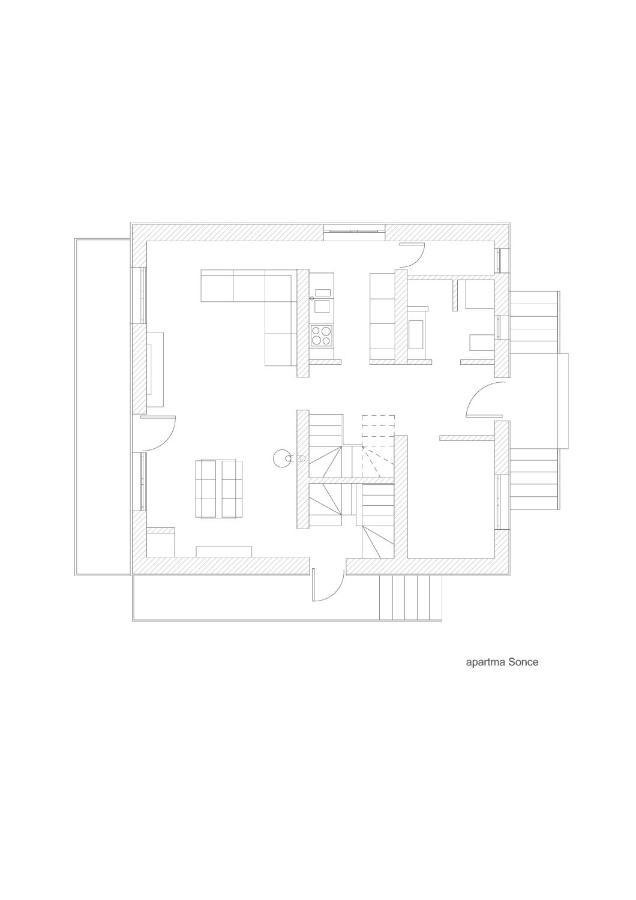 Apartment And Rooms Hisa Sonca Kobarid Esterno foto